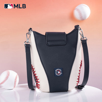 MLB Atlanta Braves Leather Crossbody Bag