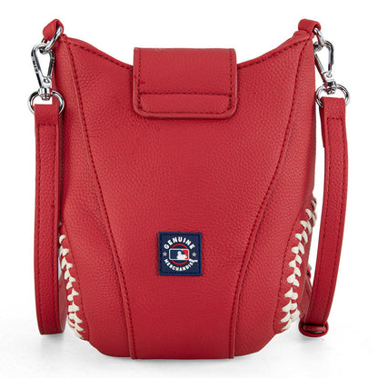 MLB Atlanta Braves Leather Crossbody Bag