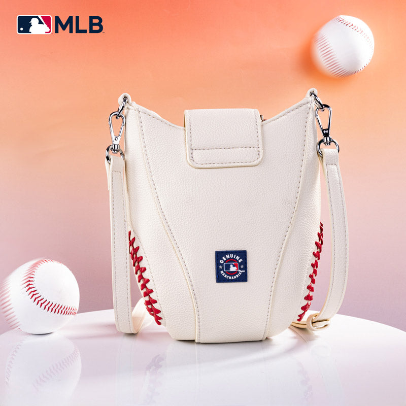 MLB Chicago Cubs Leather Crossbody Bag