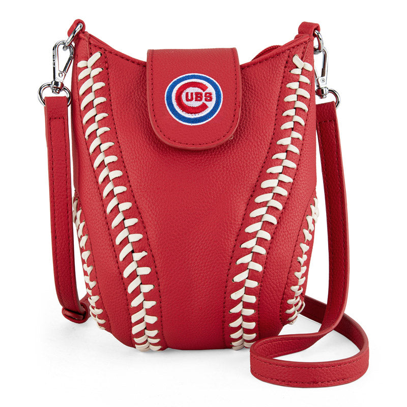 MLB Chicago Cubs Leather Crossbody Bag