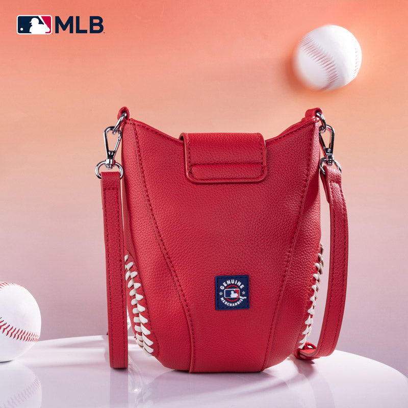 MLB Chicago Cubs Leather Crossbody Bag