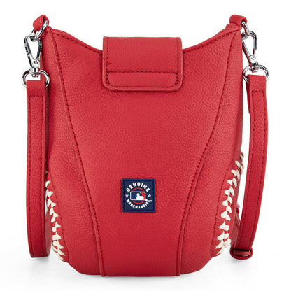 MLB Chicago Cubs Leather Crossbody Bag