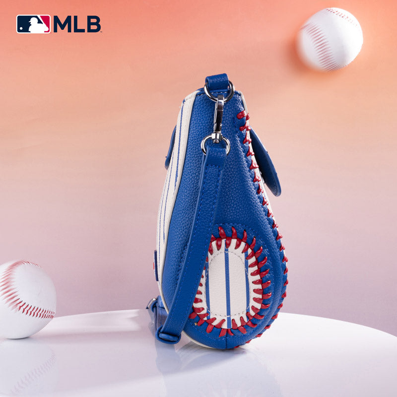 MLB Chicago Cubs Leather Crossbody Bag