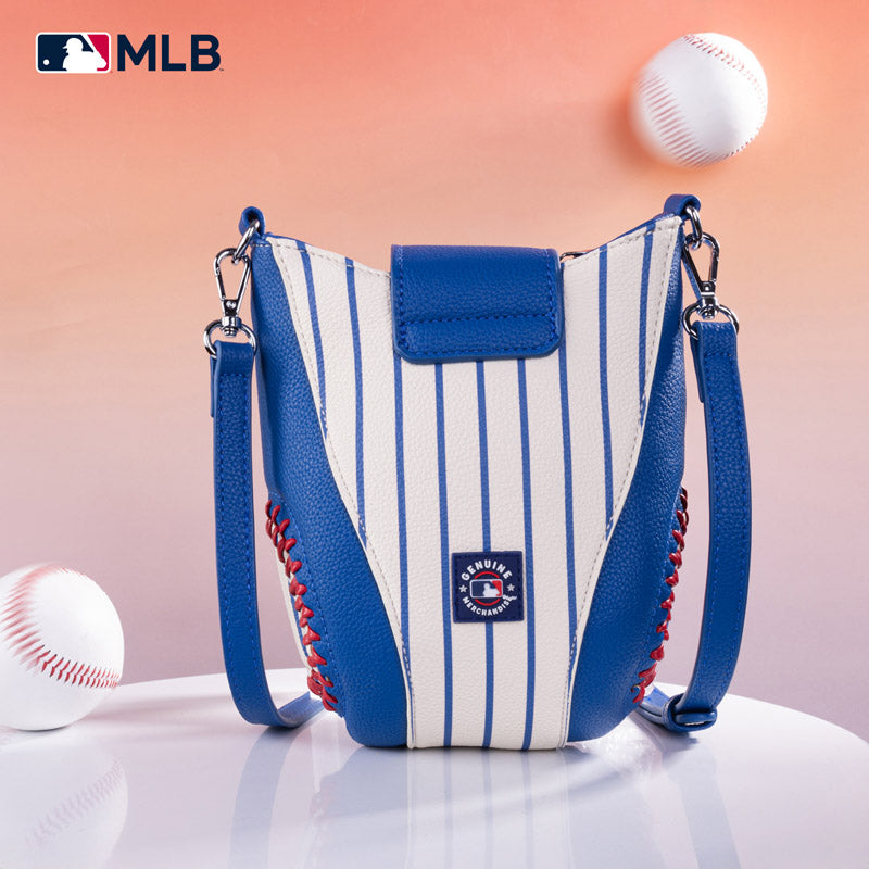 MLB Chicago Cubs Leather Crossbody Bag