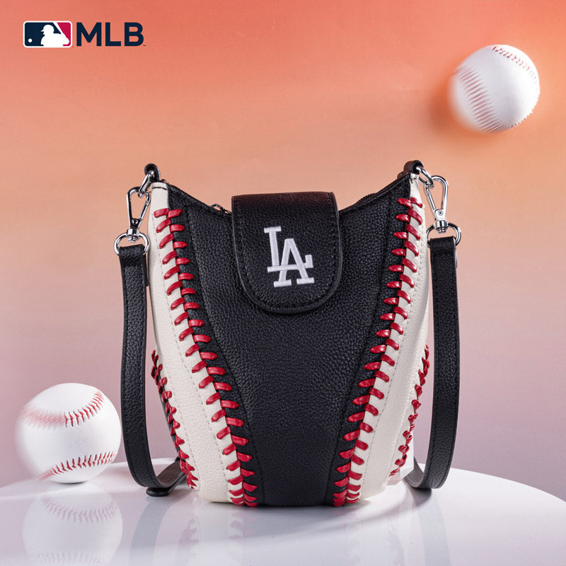 MLB Los Angeles Dodgers Leather Crossbody Bag