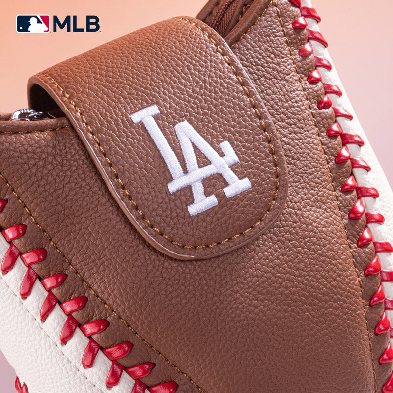 MLB Los Angeles Dodgers Leather Crossbody Bag