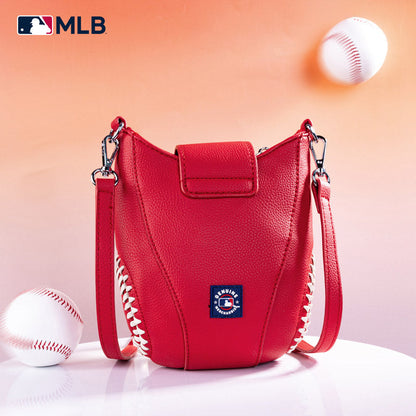 MLB Los Angeles Dodgers Leather Crossbody Bag