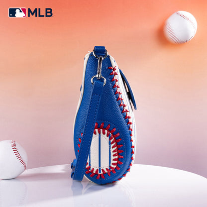 MLB Los Angeles Dodgers Leather Crossbody Bag