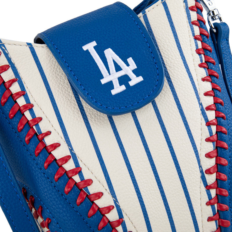 MLB Los Angeles Dodgers Leather Crossbody Bag