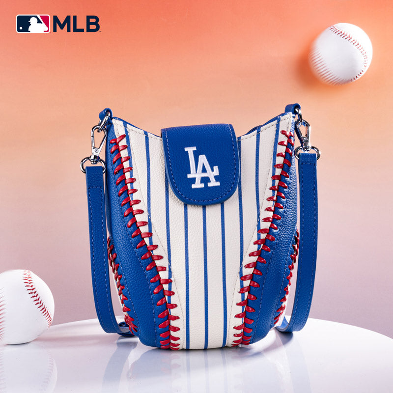 MLB Los Angeles Dodgers Leather Crossbody Bag