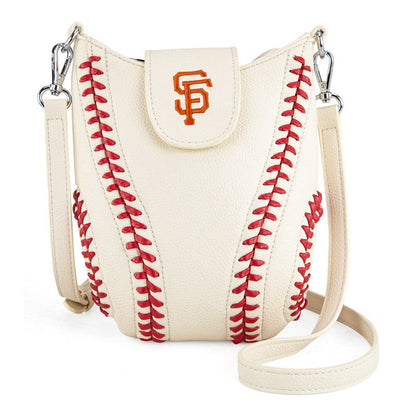 MLB San Francisco Giants Leather Crossbody Bag