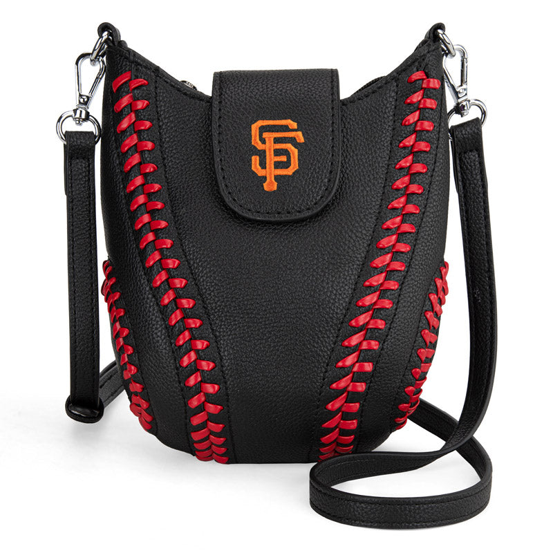 MLB San Francisco Giants Leather Crossbody Bag