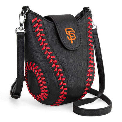 MLB San Francisco Giants Leather Crossbody Bag