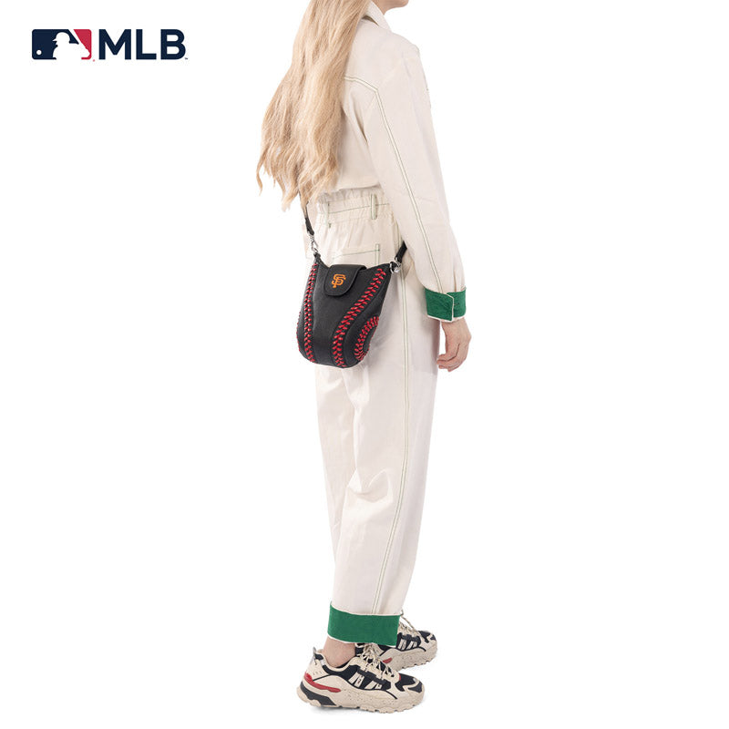 MLB San Francisco Giants Leather Crossbody Bag