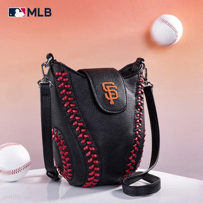 MLB San Francisco Giants Leather Crossbody Bag