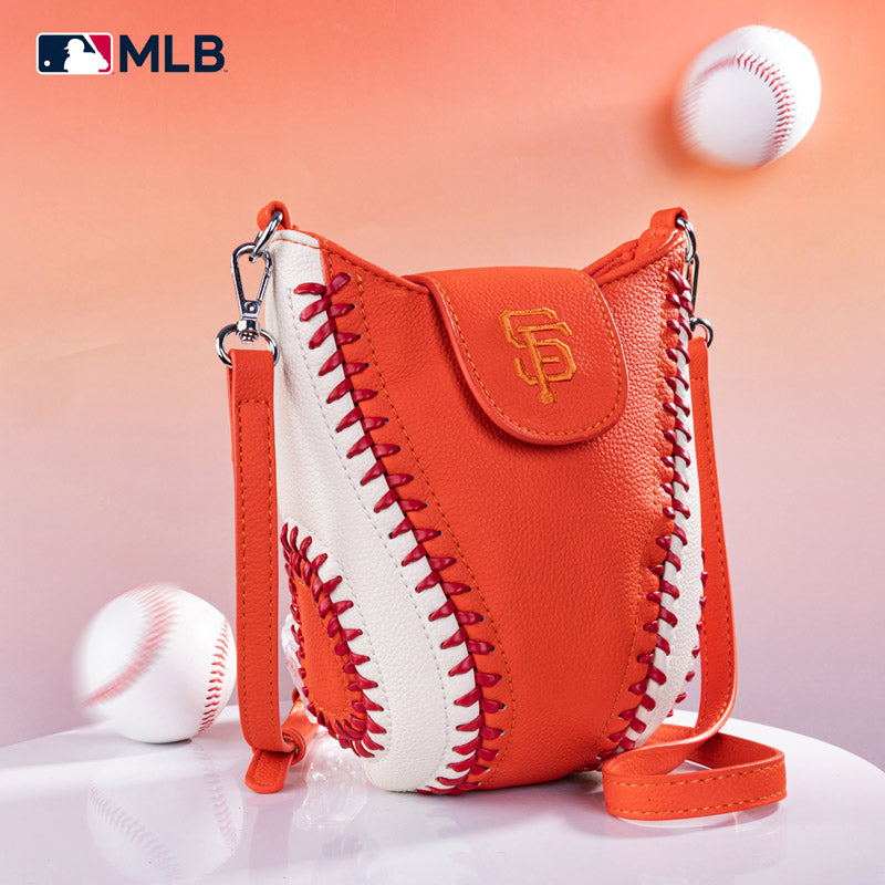 MLB San Francisco Giants Leather Crossbody Bag