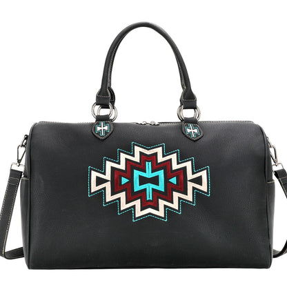 Montana West Aztec Collection Weekender Bag