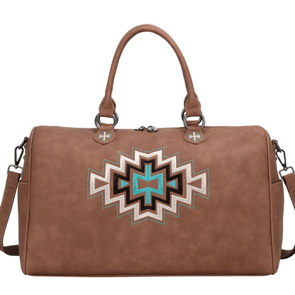 Montana West Aztec Collection Weekender Bag