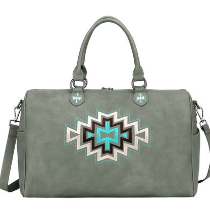 Montana West Aztec Collection Weekender Bag