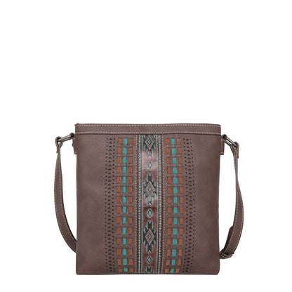 Montana West Aztec Embossed  Collection Crossbody Bag