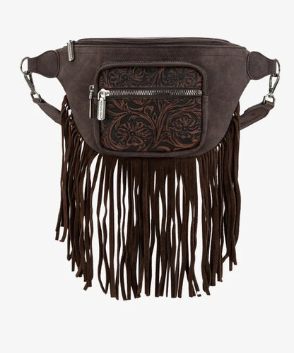 Montana West Fringe Belt Bag