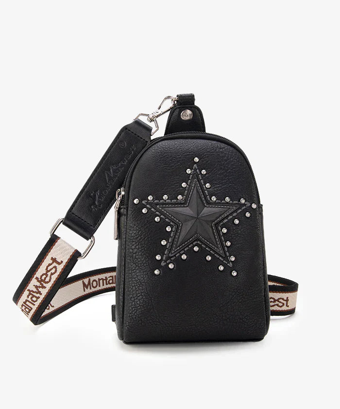 Montana West Longhorn Star Sling bag