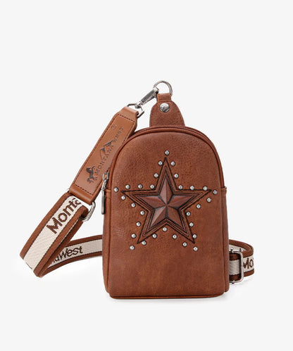 Montana West Longhorn Star Sling bag