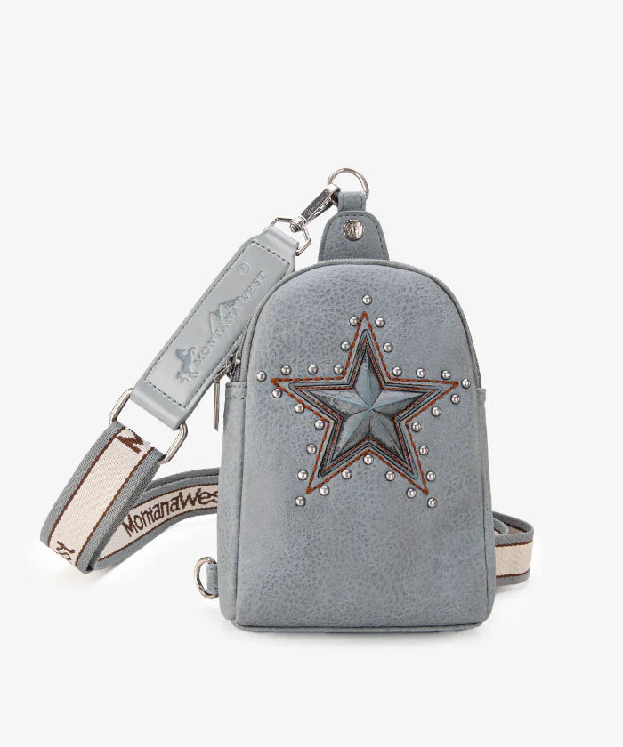 Montana West Longhorn Star Sling bag