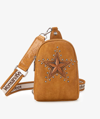 Montana West Longhorn Star Sling bag