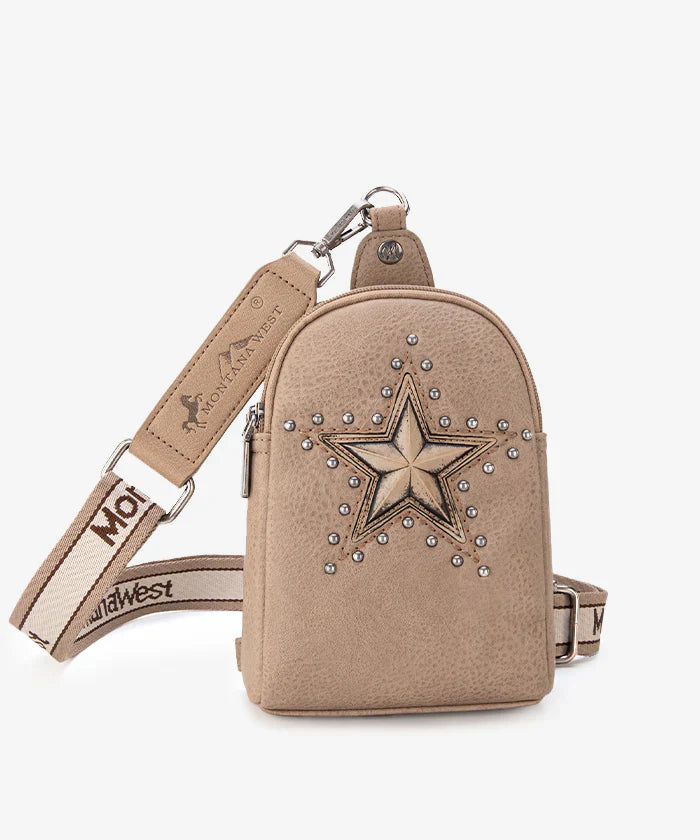 Montana West Longhorn Star Sling bag