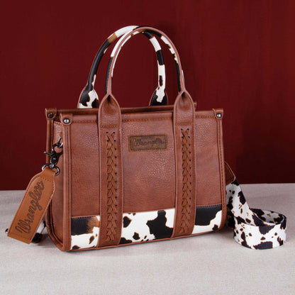 2024 New Wrangler Concealed Carry Leopard/Crocodile/Cow Pattern Tote/Crossbody Bag