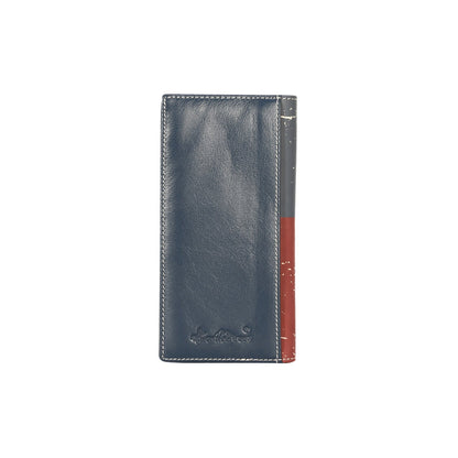 Montana West Texas Flag Design Genuine Leather Men's Wallet