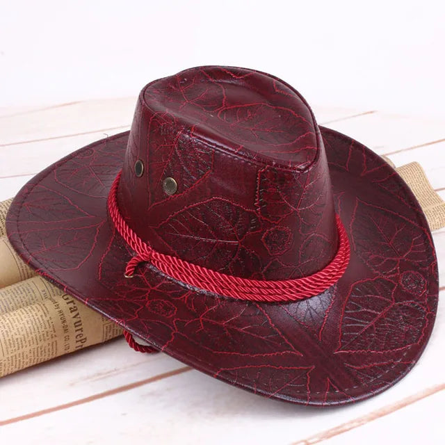 Cattleman's Charm Retro Western Cowboy Riding Hat