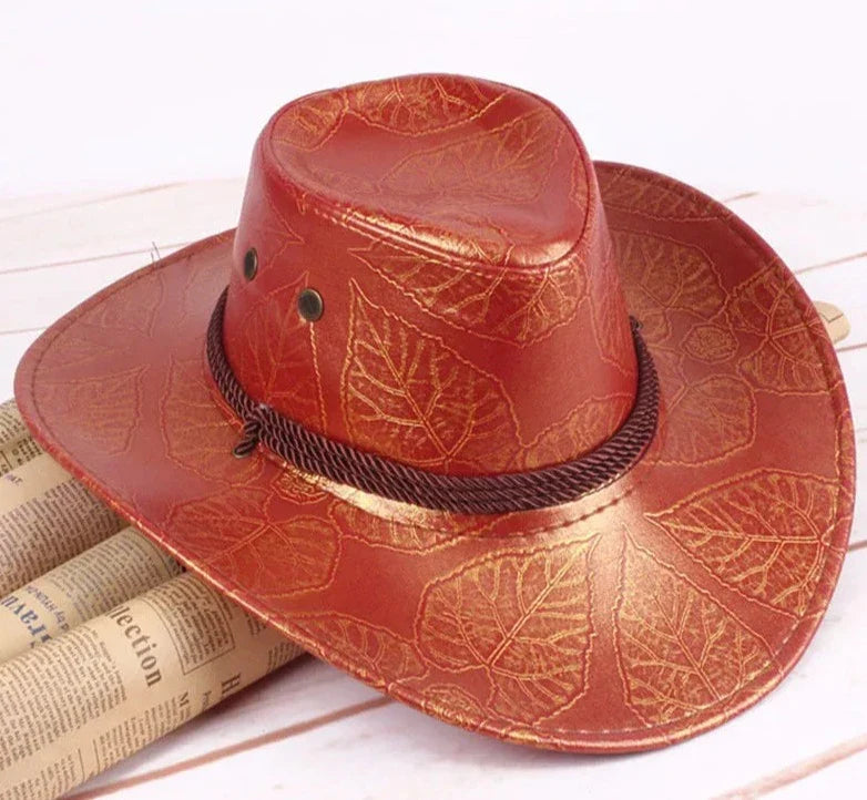 Cattleman's Charm Retro Western Cowboy Riding Hat