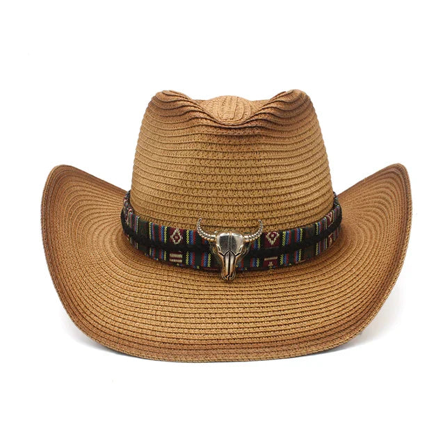 Country Charm Straw Cowboy Hat