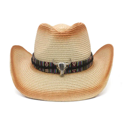 Country Charm Straw Cowboy Hat