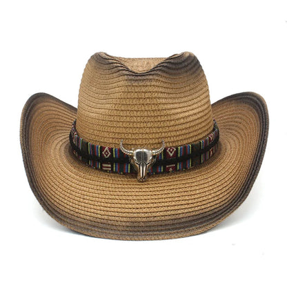 Country Charm Straw Cowboy Hat