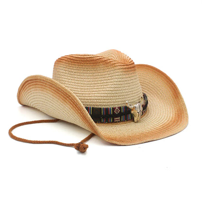 Country Charm Straw Cowboy Hat