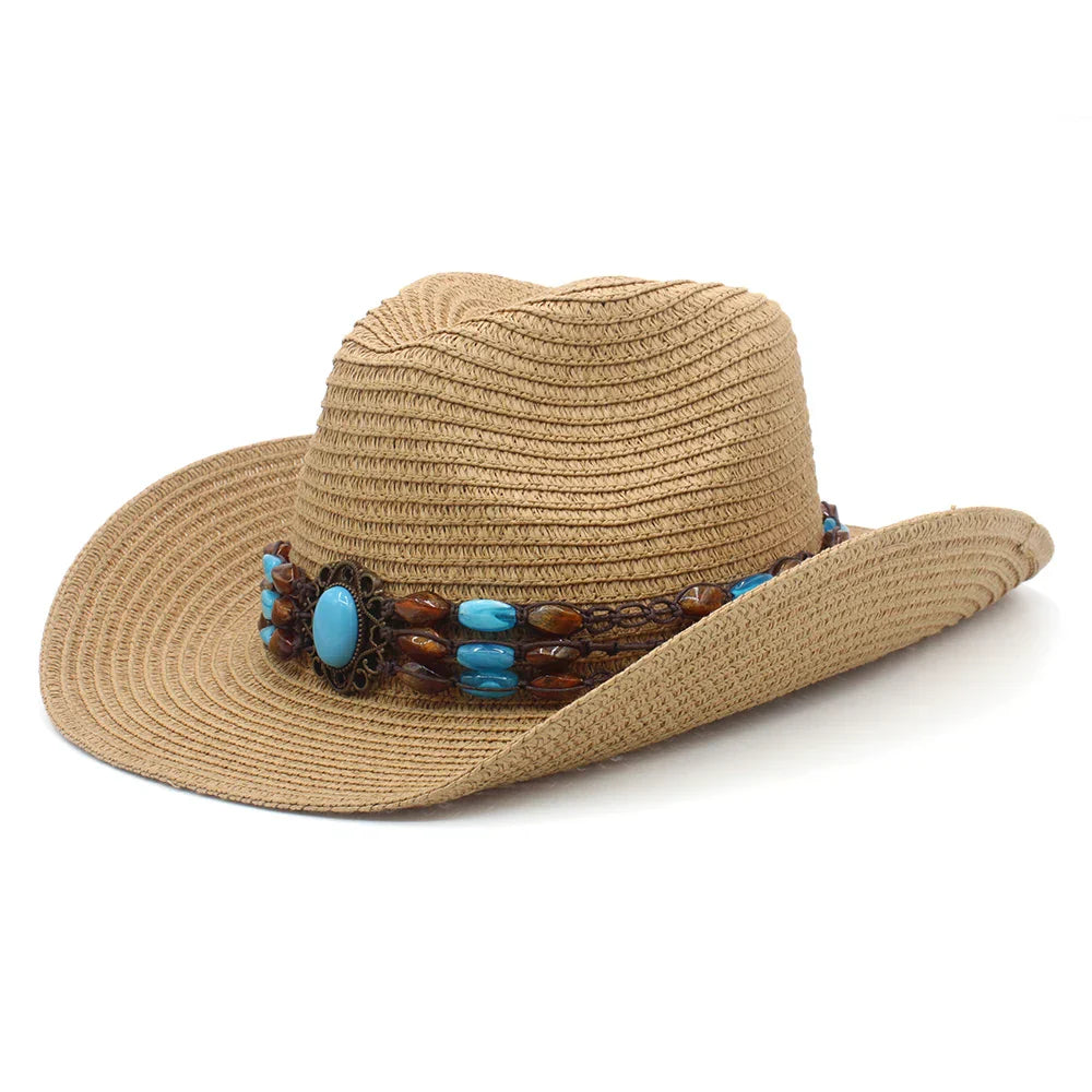 Summer Staple Lightweight Straw Cowboy Hat