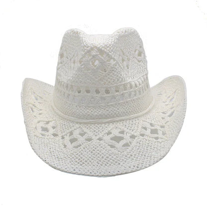 Rustic Elegance Straw Cowboy Hat