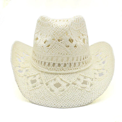 Rustic Elegance Straw Cowboy Hat