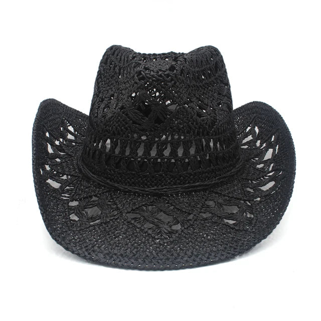 Rustic Elegance Straw Cowboy Hat