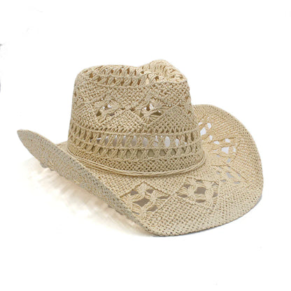 Rustic Elegance Straw Cowboy Hat