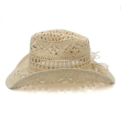 Rustic Elegance Straw Cowboy Hat