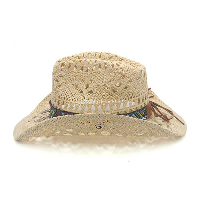 Effortlessly Chic Straw Cowboy Hat