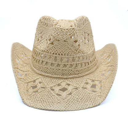 Rustic Elegance Straw Cowboy Hat