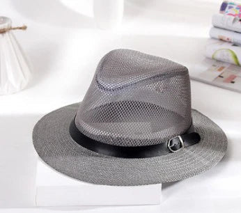 Breathable Mesh Summer Straw Hat