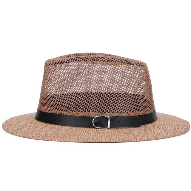 Breathable Mesh Summer Straw Hat