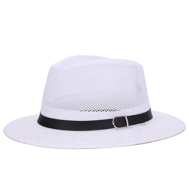 Breathable Mesh Summer Straw Hat