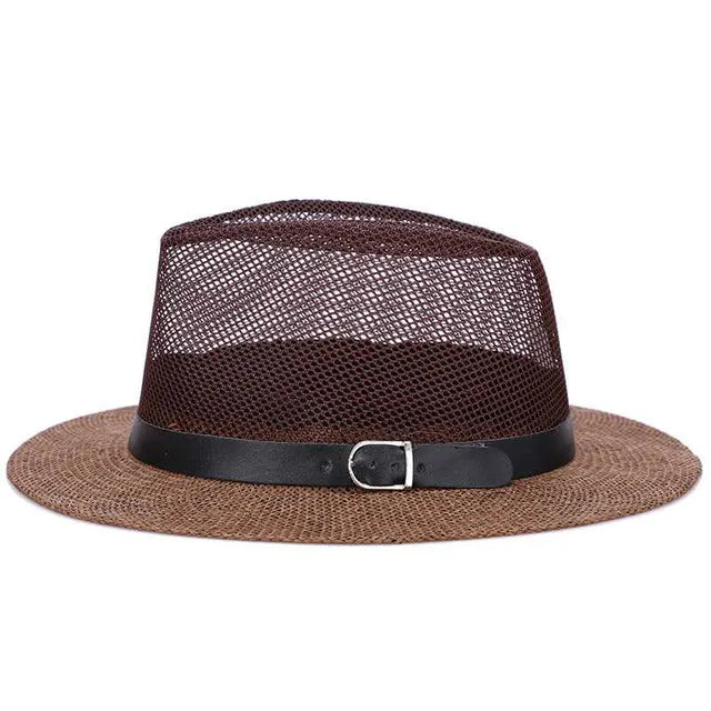 Breathable Mesh Summer Straw Hat